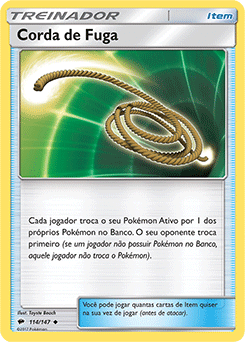 Corda de Fuga / Escape Rope (114/147) - Carta Avulsa Pokemon
