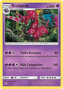 Araquanid (20/264) REV FOIL - Carta Avulsa Pokemon - Planeta Nerd-Geek