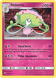 Shiinotic (98/147) - Carta Avulsa Pokemon