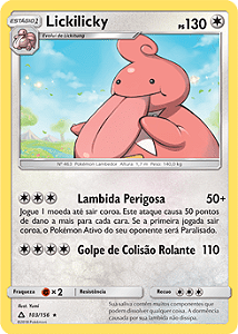 Lickilicky (103/156) - Carta Avulsa Pokemon