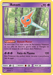 Rotom (40/131) - Carta Avulsa Pokemon