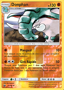 Donphan (73/168) REV FOIL - Carta Avulsa Pokemon