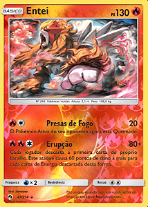 Entei (47/214) REV FOIL - Carta Avulsa Pokemon