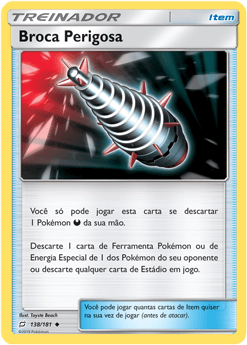 Broca Perigosa / Dangerous Drill (138/181) - Carta Avulsa Pokemon