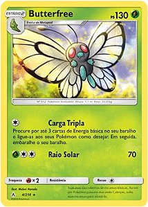 Butterfree (4/214) - Carta Avulsa Pokemon