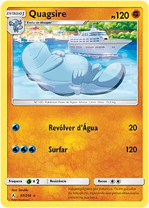 Quagsire (97/214) - Carta Avulsa Pokemon