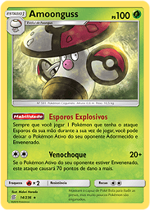 Amoonguss (14/236) - Carta Avulsa Pokemon