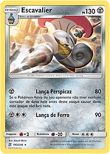 Escavalier (142/236) - Carta Avulsa Pokemon