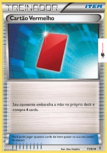 Cartão Vermelho / Red Card (71/83) - Carta Avulsa Pokemon