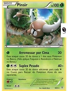 Pinsir (9/83) - Carta Avulsa Pokemon