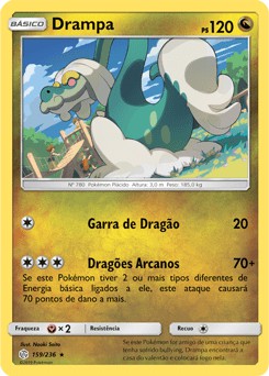 Drampa (159/236) - Carta Avulsa Pokemon