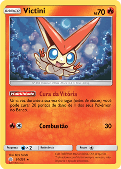 Victini (30/236) REV FOIL - Carta Avulsa Pokemon