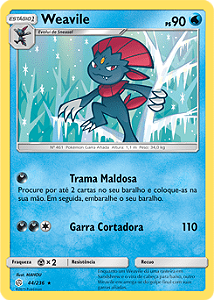 Weavile (44/236) - Carta Avulsa Pokemon