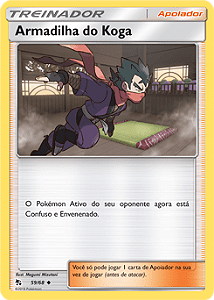 Armadilha do Koga / Koga's Trap (59/68) - Carta Avulsa Pokemon