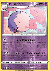 Musharna (88/202) REV FOIL - Carta Avulsa Pokemon