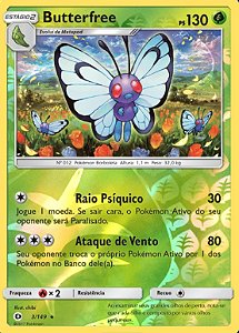 Butterfree (3/149) REV FOIL - Carta Avulsa Pokemon