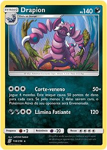 Drapion (134/236) - Carta Avulsa Pokemon