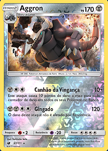 Aggron (67/111) REV FOIL - Carta Avulsa Pokemon