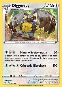 Diggersby (147/192) - Carta Avulsa Pokemon