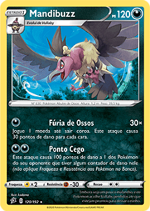 Mandibuzz (120/192) - Carta Avulsa Pokemon