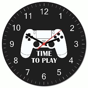 Relógio de Parede Beek - Time To Play (Joystick PS)