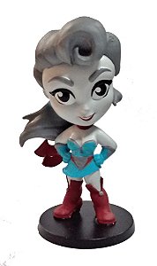 Supergirl (Figura Extra) - Figura Colecionável (Lil Bombshell DC Comics Series 2) - 7cm