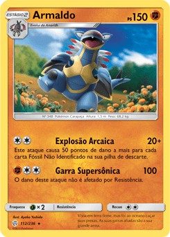 Armaldo (112/236) - Carta Pokemon Avulsa