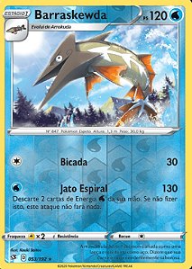 Hatterene (85/192) REV FOIL - Carta Avulsa Pokemon - Planeta Nerd-Geek