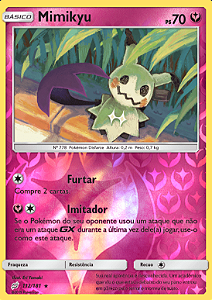 Mimikyu (112/181) REV FOIL - Carta Avulsa Pokemon