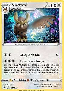 Noctowl (SWSH027) FOIL - Carta Avulsa Pokemon