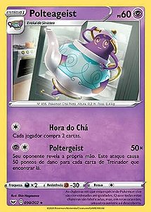 Polteageist (90/202) REV FOIL - Carta Avulsa Pokemon