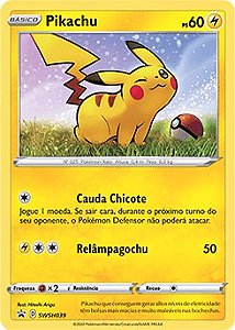 Pikachu (SWSH039) FOIL - Carta Avulsa Pokemon