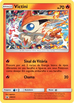 Victini (SM225) FOIL - Carta Avulsa Pokemon