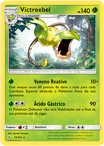 Victreebel (15/214)  REV FOIL - Carta Avulsa Pokemon