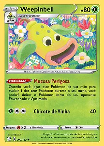 Weepinbell (2/168) - Carta Avulsa Pokemon