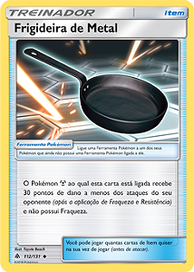 Frigideira de Metal / Metal Frying Pan (112/131) - Carta Acvulsa Pokemon