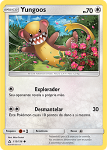 Yungoos (112/156) - Carta Avulsa Pokemon