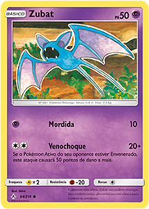Zubat (64/214) - Carta avulsa Pokemon