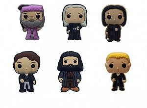 06 Mini Ímãs para Decoração - Estilo Pop (03 cm cada) - Harry Potter