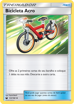 Bicicleta Acro / Acro Bike (123/168) - Carta Avulsa Pokemon