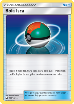 Bola Isca / Lure Ball (138/168) - Carta Avulsa Pokemon