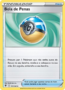 Bola de Penas / Feather Ball (141/189) - Carta Avulsa Pokemon