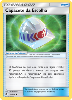 Capacete da Escolha / Choice Helmet (169/214) - Carta Avulsa Pokemon