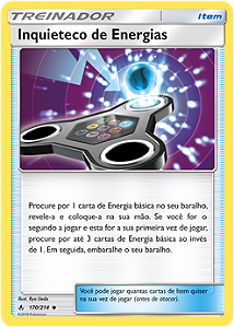 Inquieteco de Energias / Energy Spinner (170/214) - Carta Avulsa Pokemon