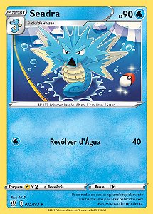 Seadra (32/163) REV FOIL - Carta Avulsa Pokemon