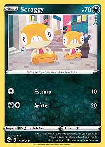 Scraggy (041/073) - Carta Avulsa Pokemon
