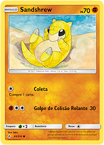 Sandshrew (83/214) - Carta Avulsa Pokemon