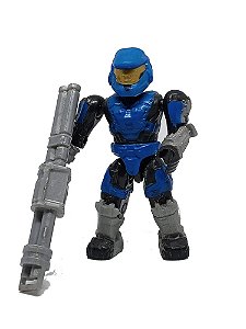 UNSC Spartan MARK V Blue (B) - Minifigura Halo Mega Bloks
