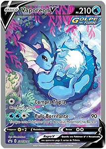 Vaporeon-V (SWSH181) - Carta Avulsa Pokemon