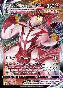 Urshifu Golpe Decisivo-VMAX / Single Strike Urshifu-VMAX (86/163) - Carta Avulsa Pokemon